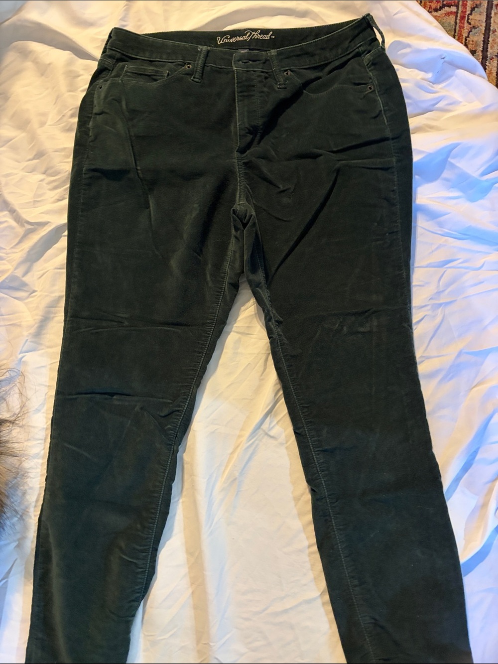 Universal Thread Men's Forest Green Corduroy Pants
